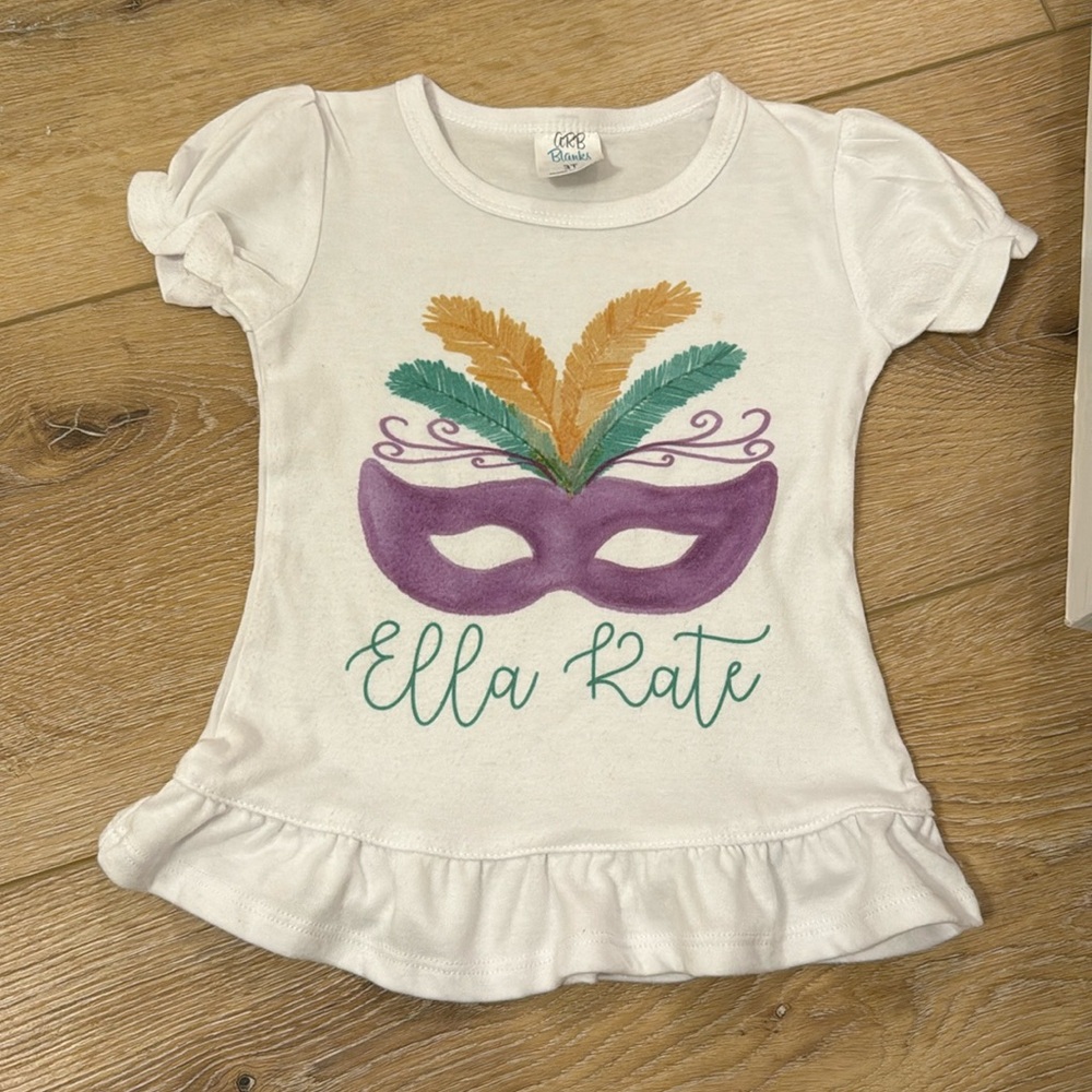 Mardi Gras Short Sleeve